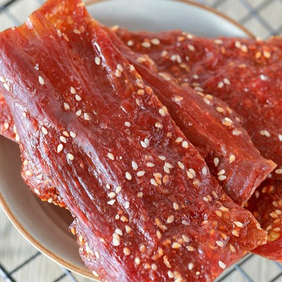 猪肉脯边角料零食500g碎片碎边肉铺肉干靖江特产网红休闲食品小吃