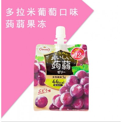 日本进口Tarami果冻 多拉米吸吸果冻水果口味布丁果汁型厂家批发