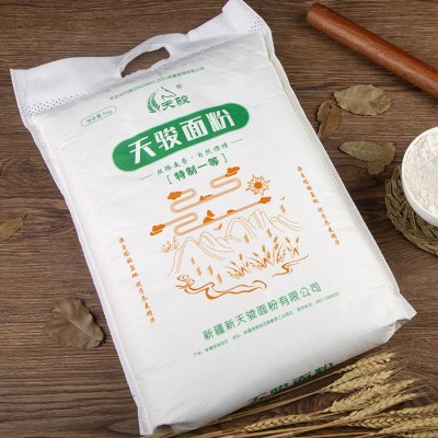 新疆天骏面粉 5kg特一粉 10斤塔城高中筋小麦粉