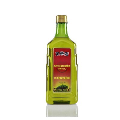 贝蒂斯葵花橄榄调和油1L*2礼盒含12%橄榄油单位团购橄榄油