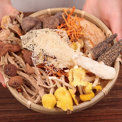 云南菌菇汤料包菌汤包干货煲汤食材羊肚菌竹荪猴头菇批发一件代发